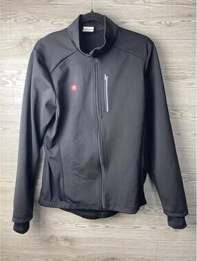 Przewalski Mens Thermal Cycling Bike Jacket L Black